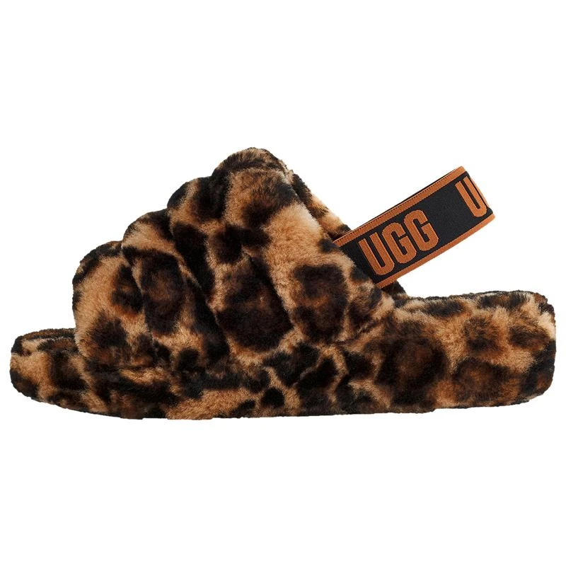 商品UGG|UGG Fluff Yeah Slides - Women's,价格¥484,第2张图片详细描述