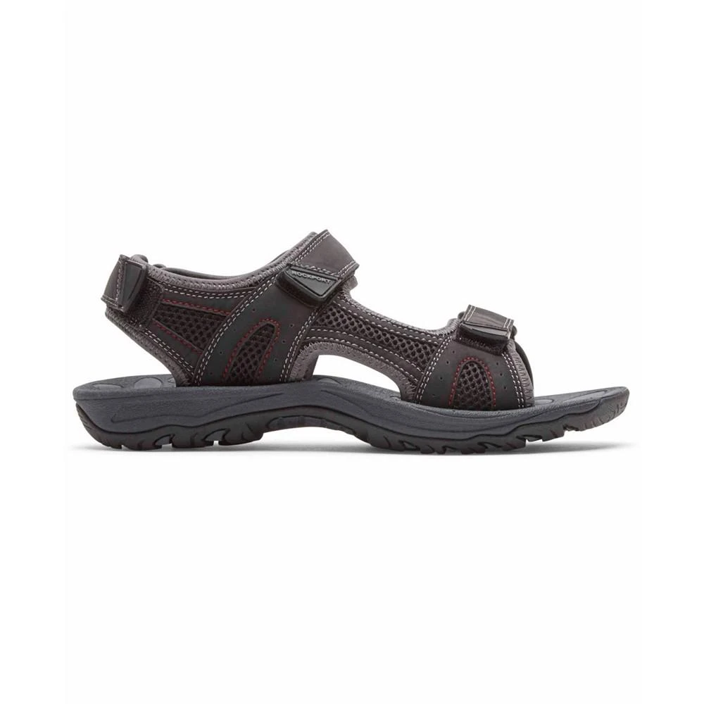 商品Rockport|Men's Hayes Adjustable Quarter Strap Sandals,价格¥599,第2张图片详细描述