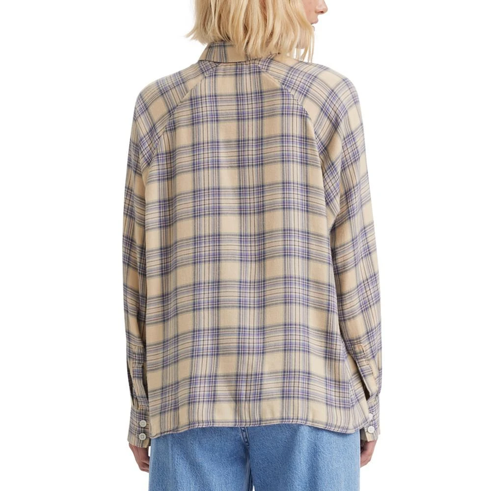 商品Levi's|Women's Harrison Plaid Button-Front Top,价格¥262,第2张图片详细描述