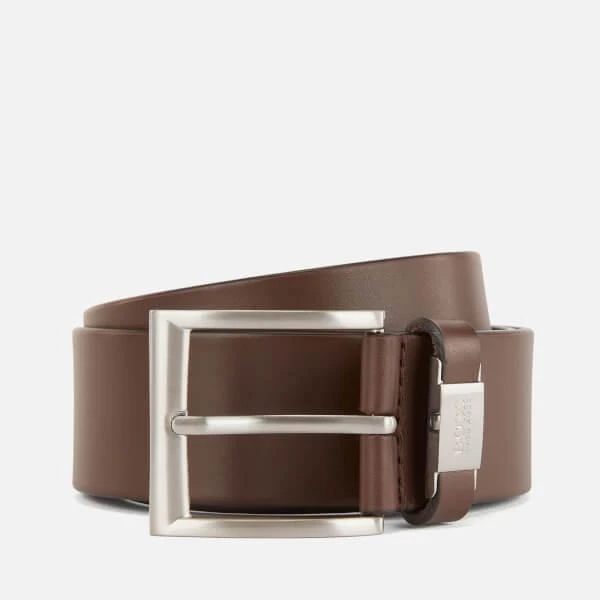 商品Hugo Boss|BOSS Men's Connio Belt - Dark Brown,价格¥380,第1张图片详细描述