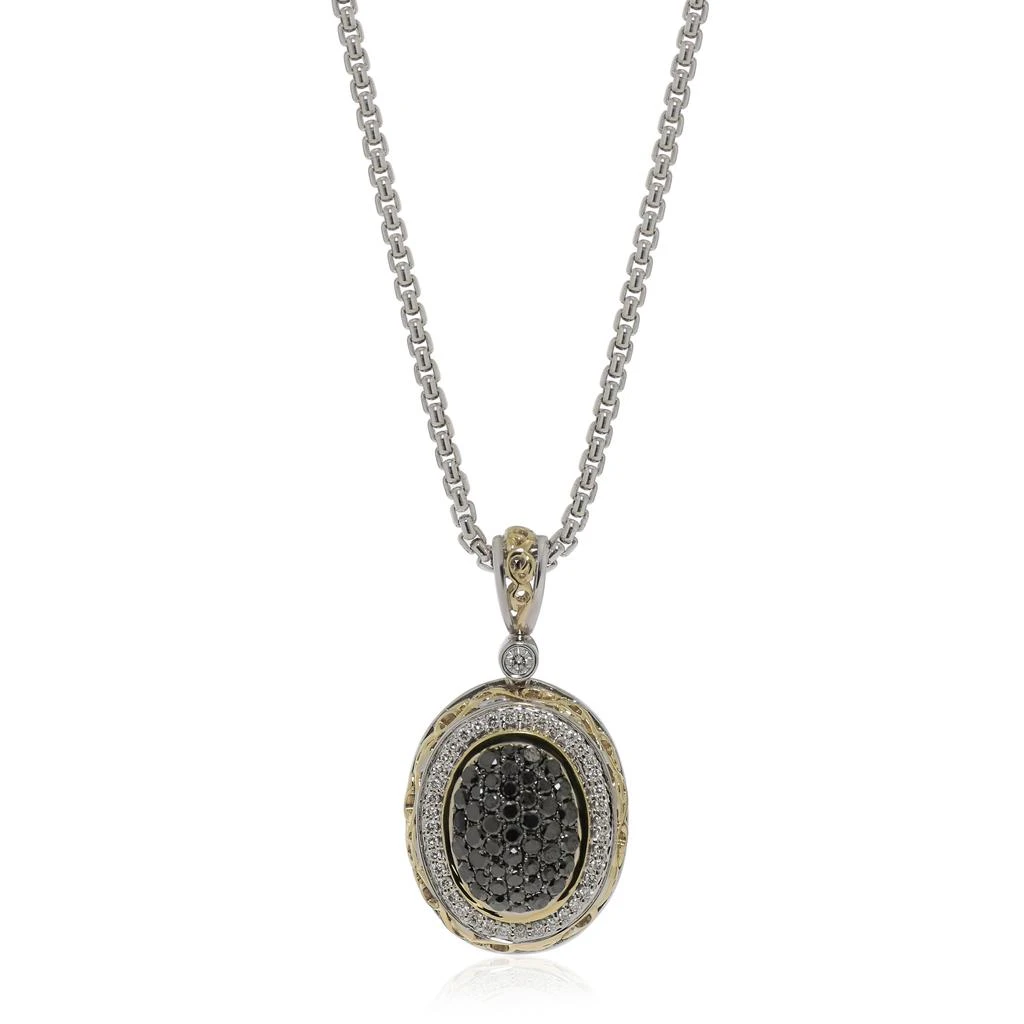 商品Charles Krypell|Charles Krypell Women's Sterling Silver and 18K Gold Necklace,价格¥8884,第1张图片