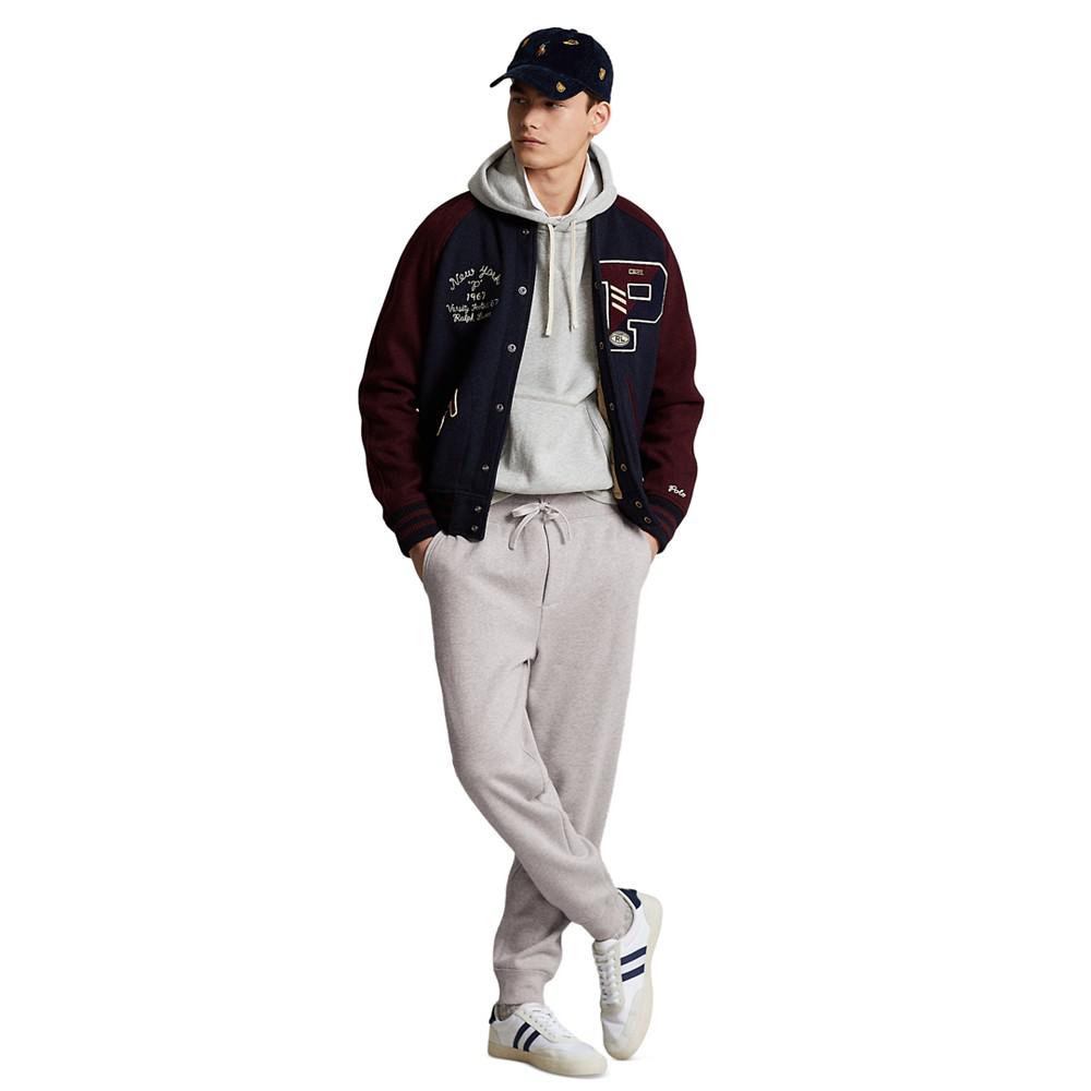 Men's Wool-Blend Letterman Jacket商品第4张图片规格展示