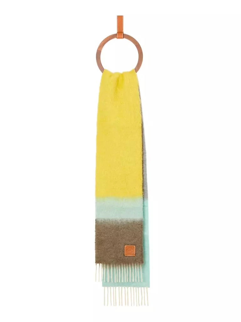 商品Loewe|Anagram Mohair-Blend Scarf,价格¥2051,第2张图片详细描述