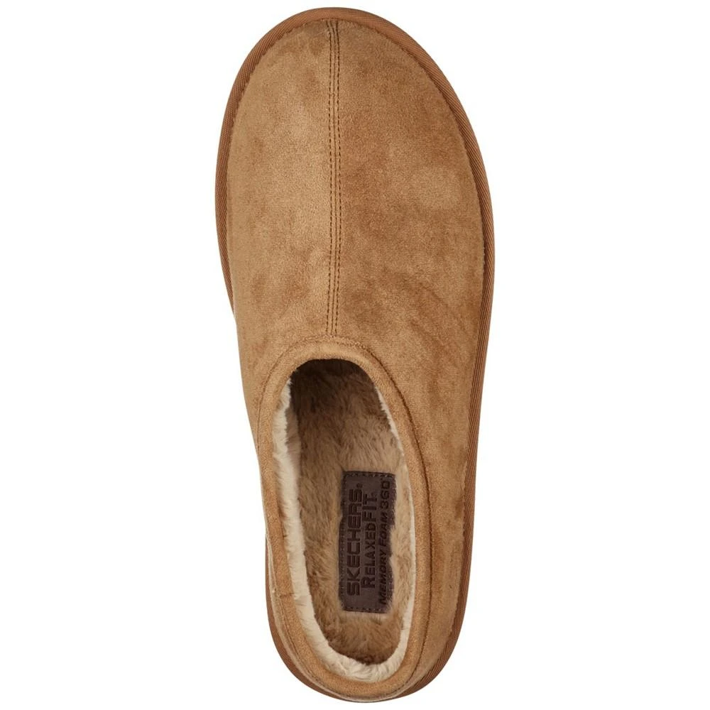 商品SKECHERS|Men's Relaxed Fit-Renten-Lemato Slip-on Casual Comfort Slippers From Finish Line,价格¥188,第4张图片详细描述