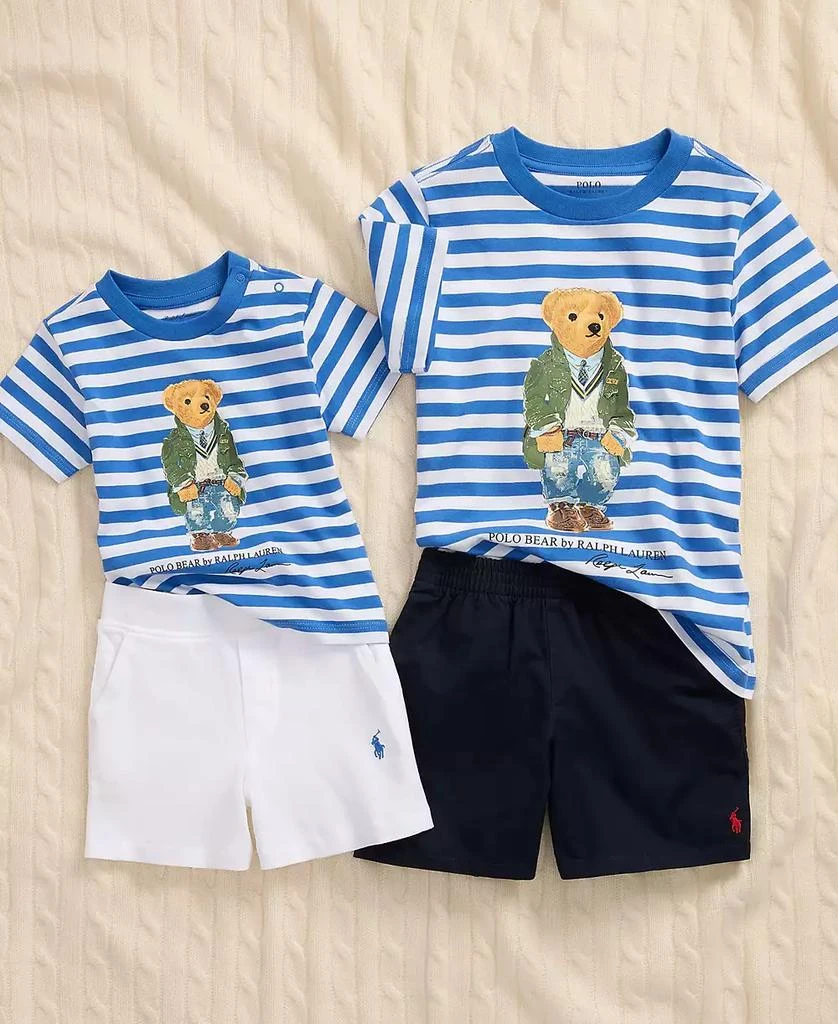 商品Ralph Lauren|Toddler and Little Boys Stretch Cotton Twill Short,价格¥300,第3张图片详细描述