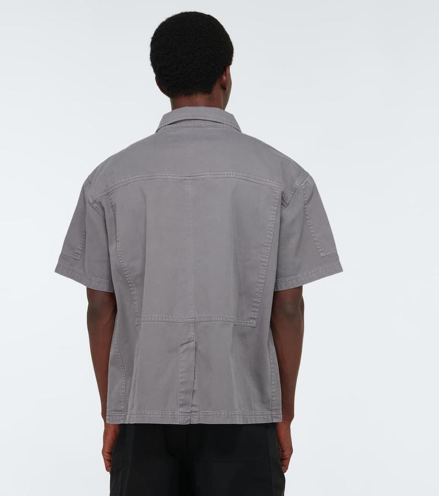 商品A-COLD-WALL*|斜纹布短袖衬衫外套,价格¥1724,第6张图片详细描述