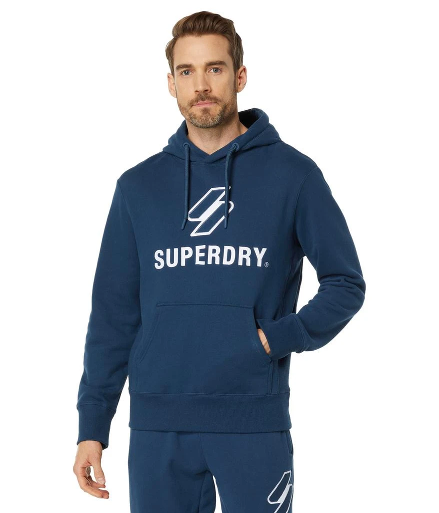 商品Superdry|Code SL Stacked Applique Hoodie,价格¥442,第1张图片