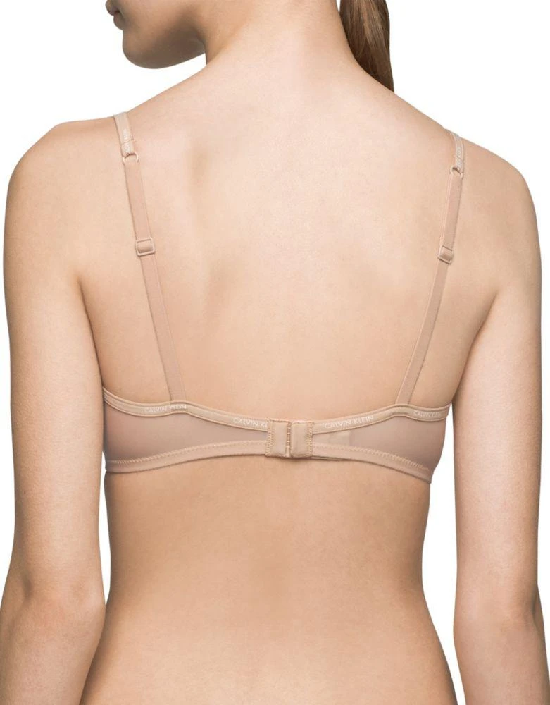 商品Calvin Klein|Sheer Marquisette Lightly Lined Demi Bra,价格¥115,第2张图片详细描述