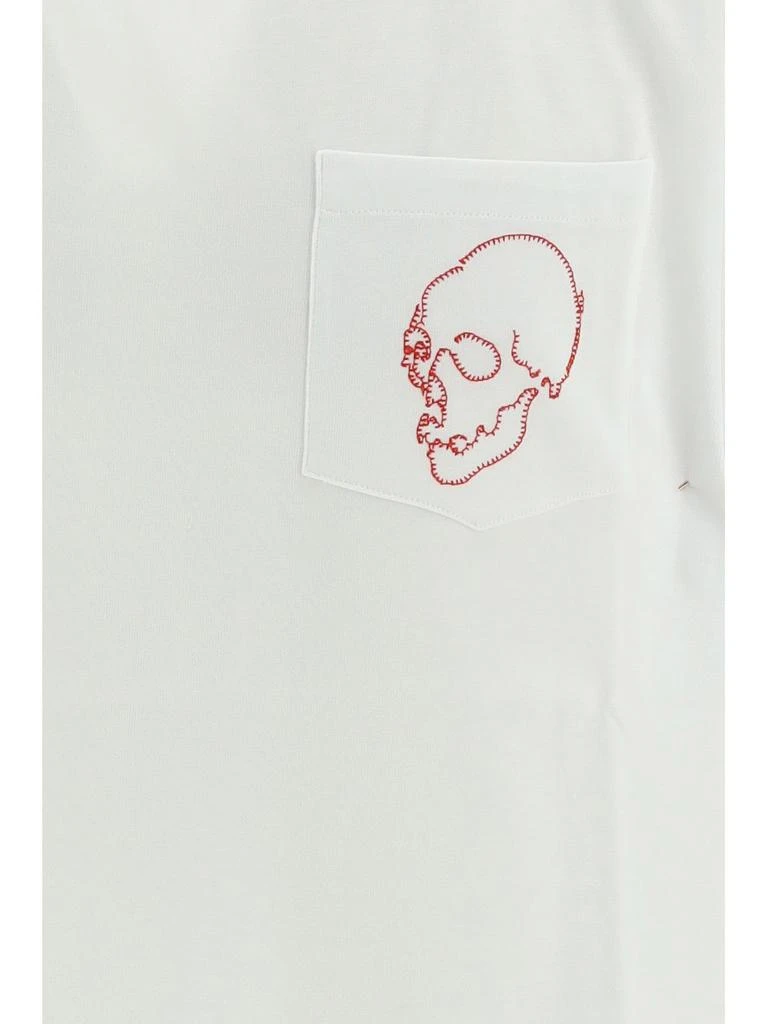 商品Alexander McQueen|Alexander McQueen Skull Printed Crewneck T-Shirt,价格¥2004,第3张图片详细描述