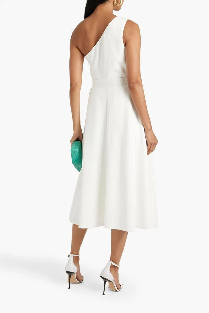 商品Badgley Mischka|One-shoulder scuba midi dress,价格¥1966,第3张图片详细描述