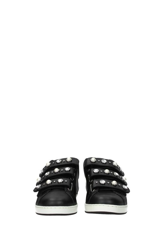 商品Jimmy Choo|Sneakers Leather Black,价格¥2846,第3张图片详细描述