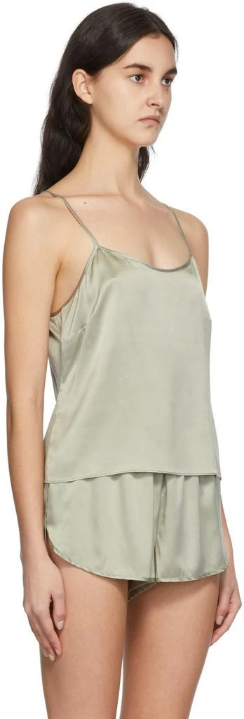 商品SKIMS|Green Silk Sleep Tank Top,价格¥671,第2张图片详细描述