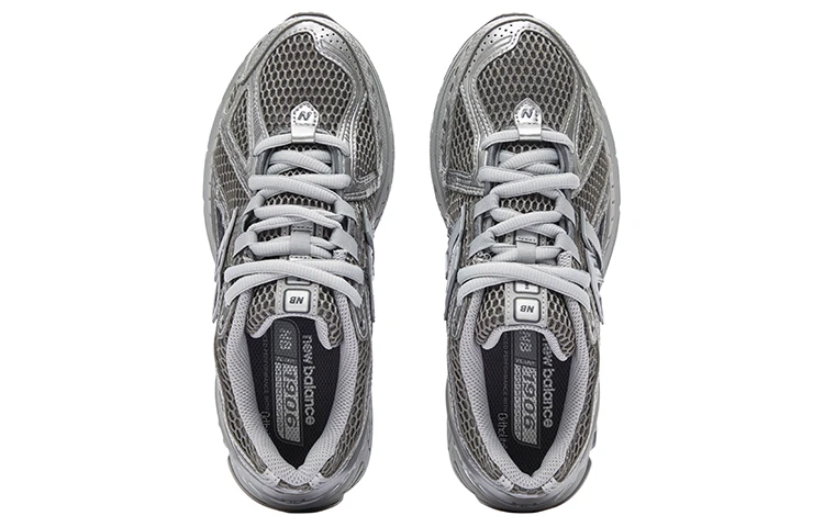 商品[国内直发] New Balance|[预售3天]NB 1906R Y2K 情侣款  裸眼3D  时尚运动舒适 低帮跑步鞋 男女同款 银灰,价格¥690,第7张图片详细描述
