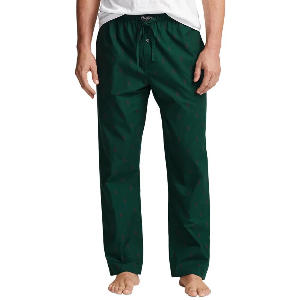 商品Ralph Lauren|Men's Cotton Broadcloth Pajama Pants,价格¥167,第1张图片