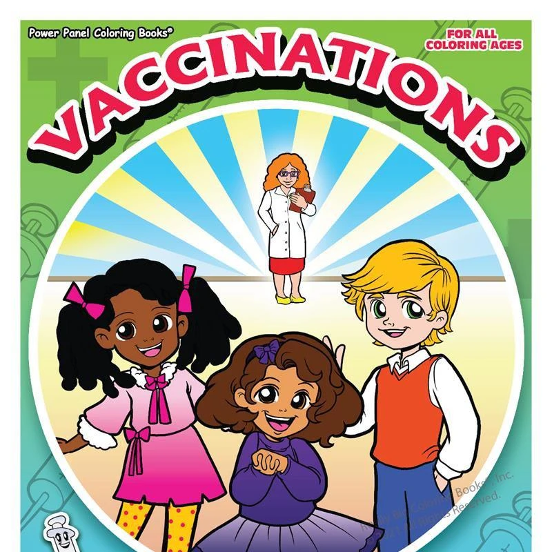 商品Really Big Coloring Books|Vaccinations For Kids Coloring Activity Book With Song,价格¥31,第1张图片