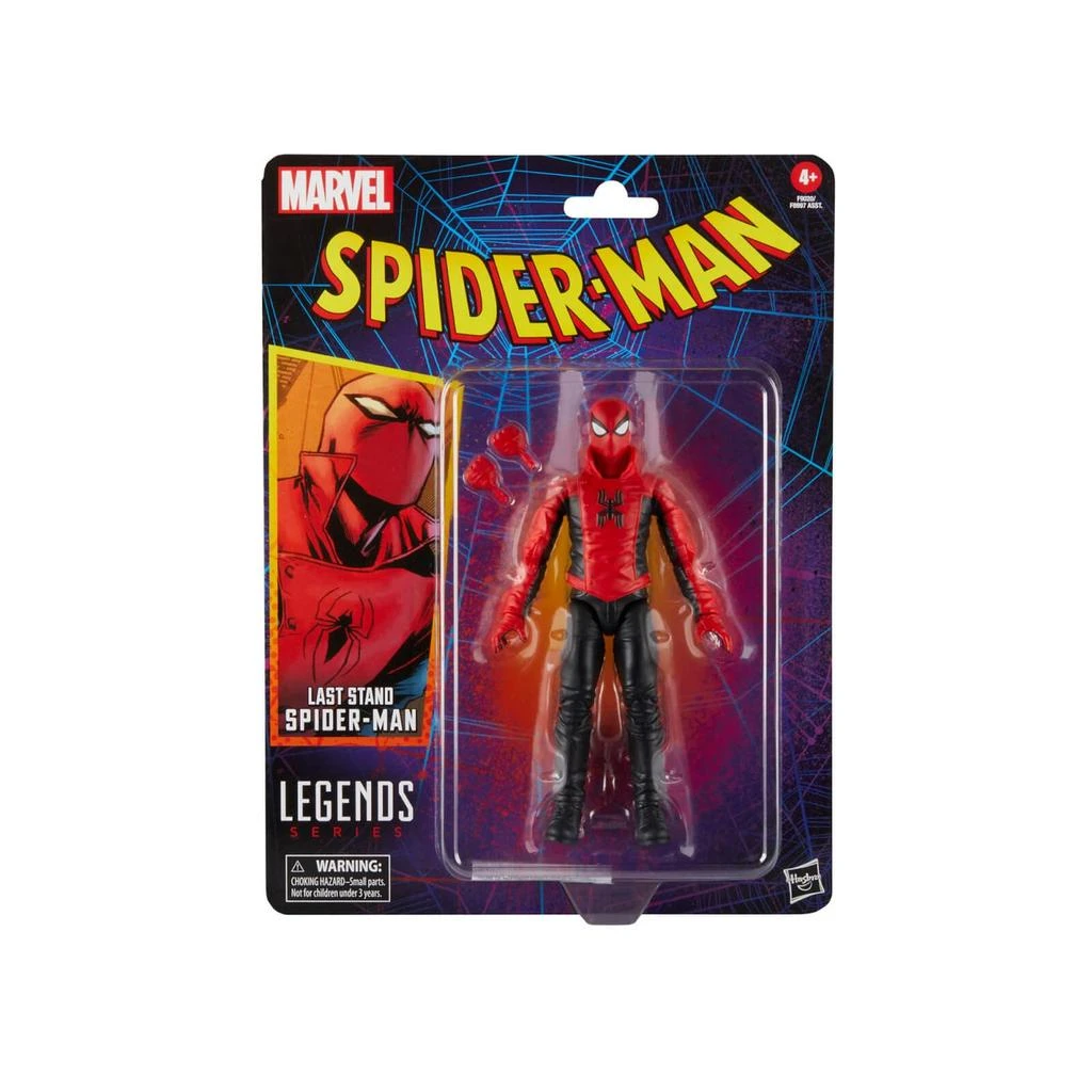 商品Hasbro|Hasbro Marvel Legends Series Last Stand Spider-Man, 6" Comics Collectible Action Figure,价格¥212,第4张图片详细描述