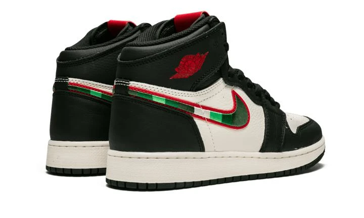 商品Jordan|大童Air Jordan 1 Retro High OG GS篮球鞋,价格¥1289-¥2424,第4张图片详细描述
