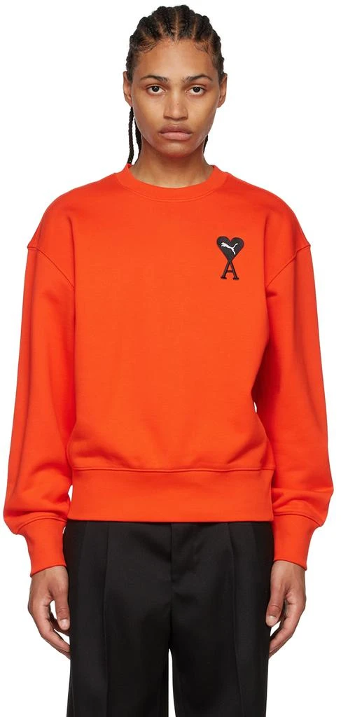 商品AMI|Orange Puma Edition Sweatshirt,价格¥573,第1张图片