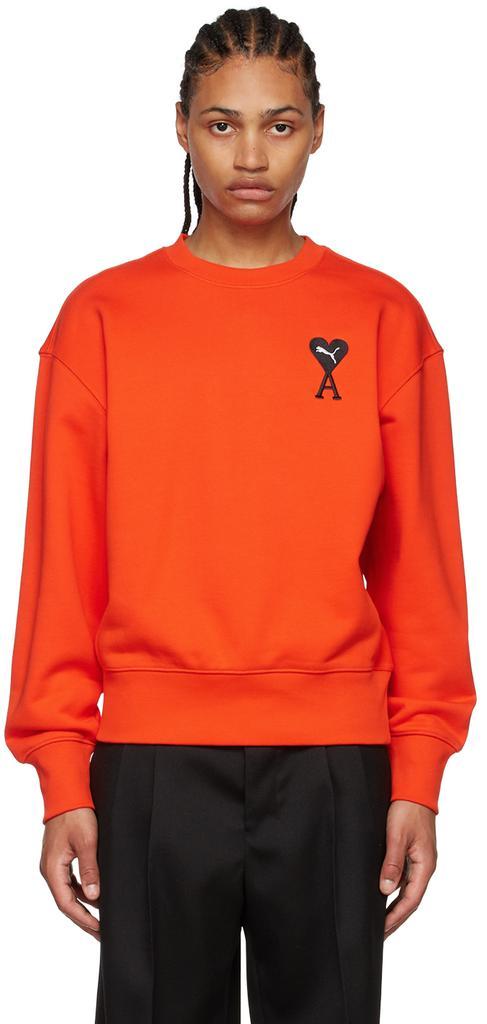 商品AMI|Orange Puma Edition Sweatshirt,价格¥1323,第1张图片