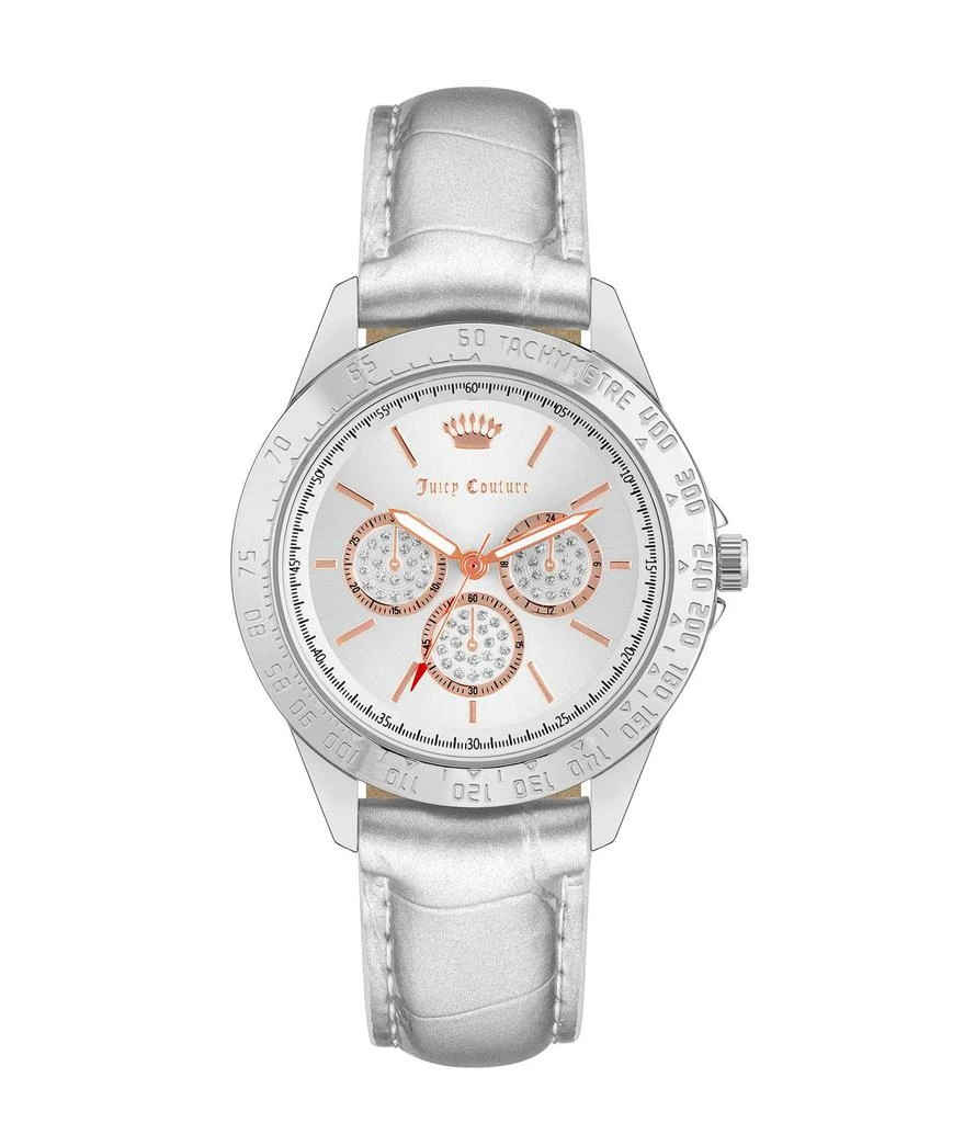 商品Juicy Couture|Juicy Couture Silver Women Watch,价格¥858,第1张图片