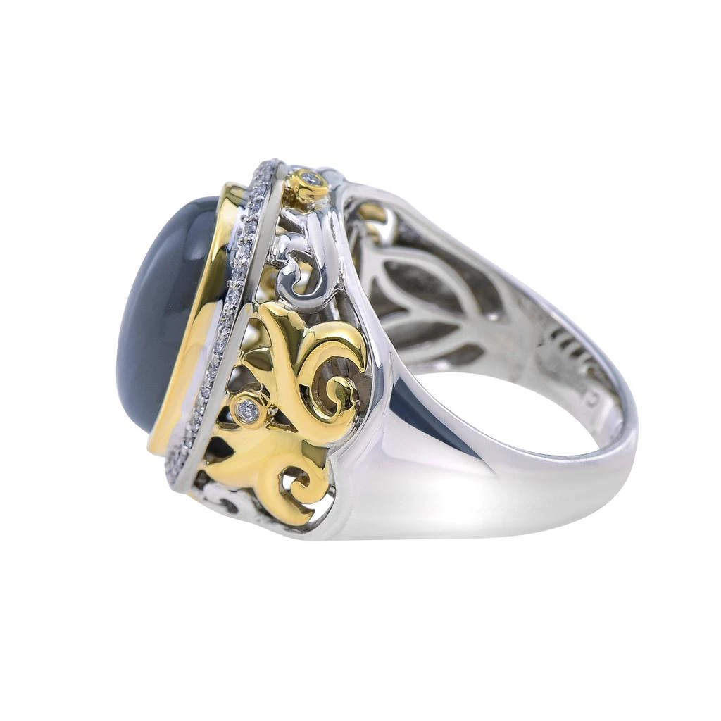 商品Charles Krypell|Charles Krypell Women's Sterling Silver and 18K Gold Ring,价格¥5232,第3张图片详细描述