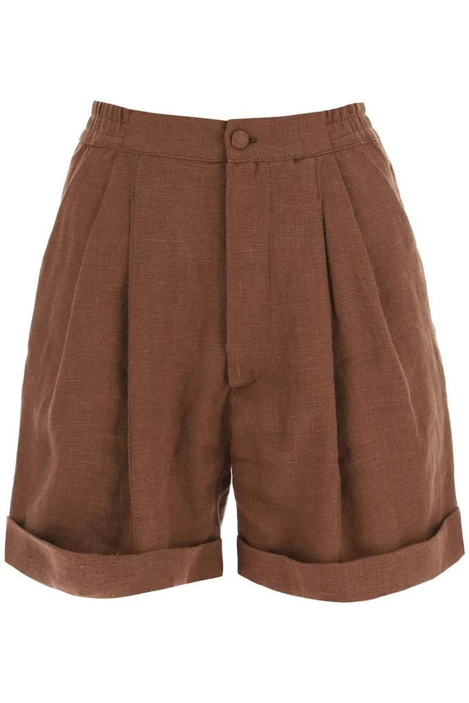 商品Sleeper|'DINASTY' LINEN SHORTS,价格¥367,第1张图片