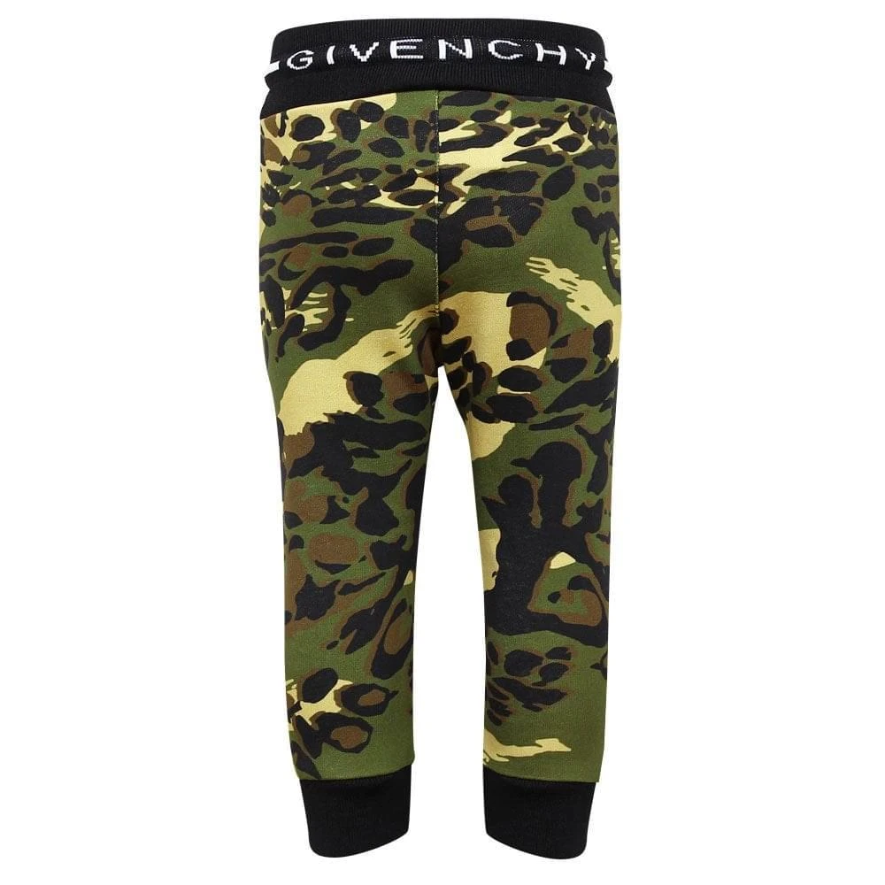 商品Givenchy|Baby Camo Jogging Bottoms Khaki,价格¥678,第3张图片详细描述