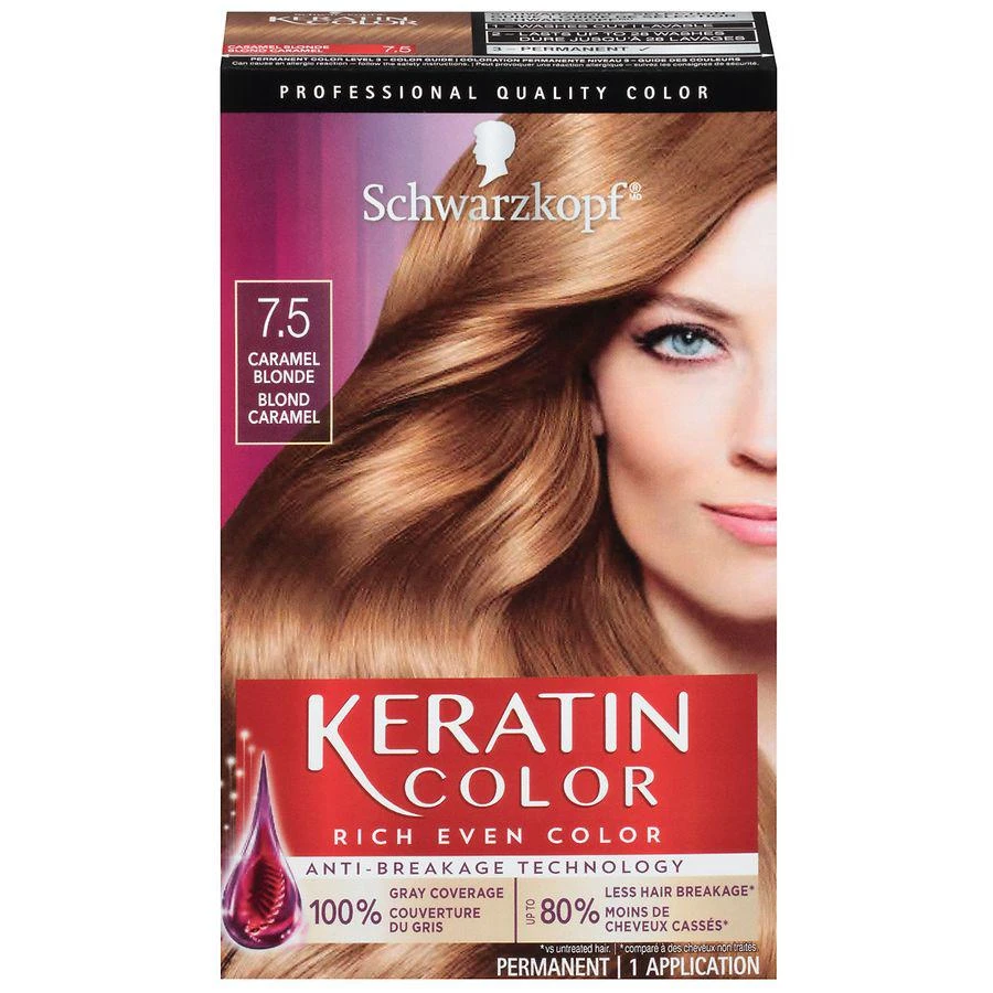 商品Schwarzkopf Keratin Color|Permanent Hair Color Cream,价格¥100,第1张图片