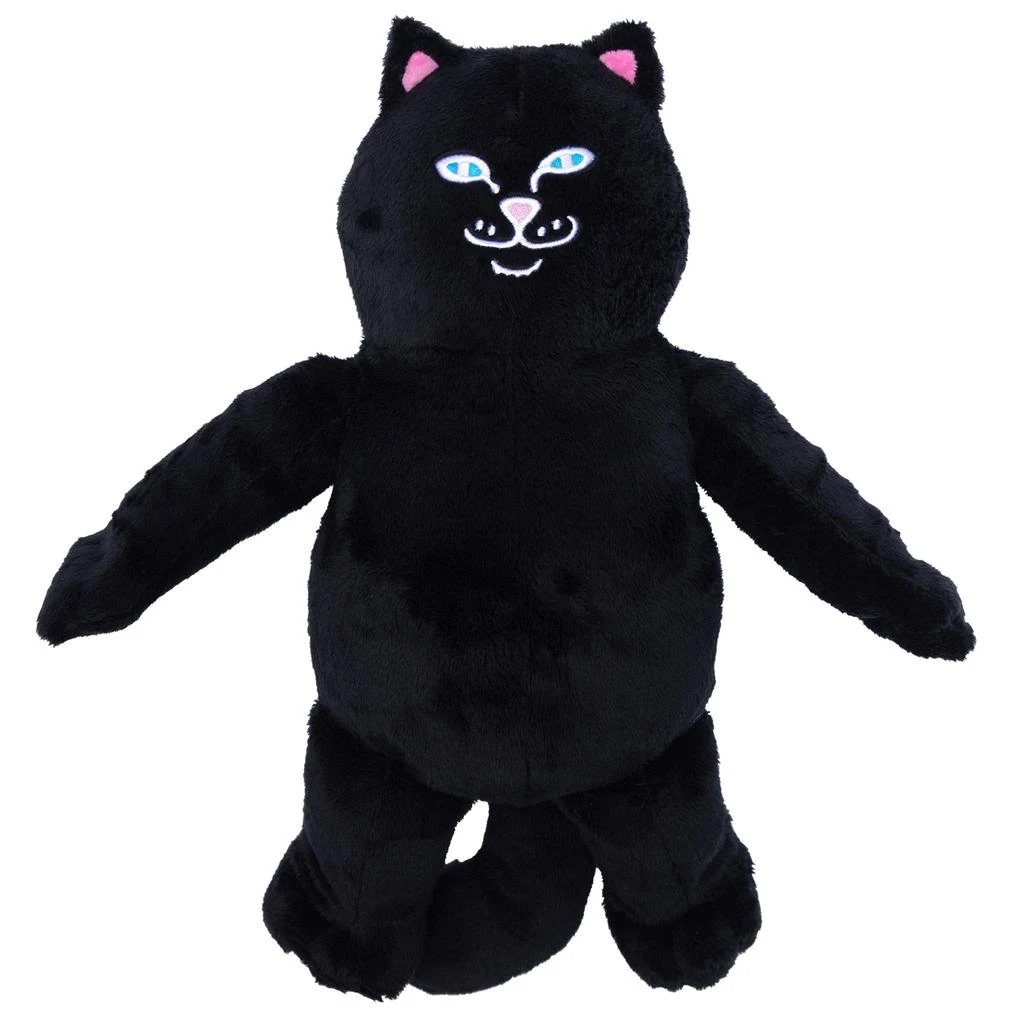 商品RIPNDIP|Lord Jermal毛绒玩具（黑色）,价格¥238,第2张图片详细描述