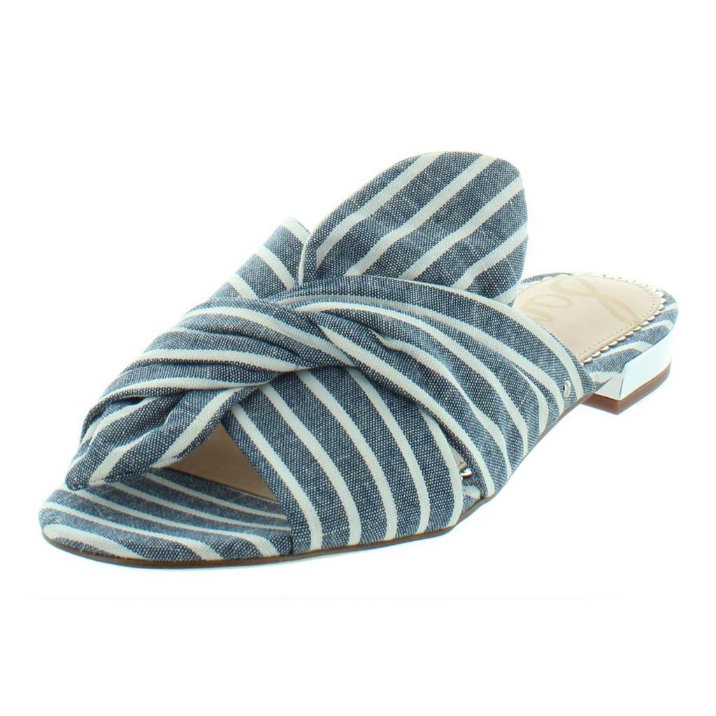 商品Sam Edelman|Sam Edelman Womens Darian Bow Slide Sandals,价格¥200,第5张图片详细描述