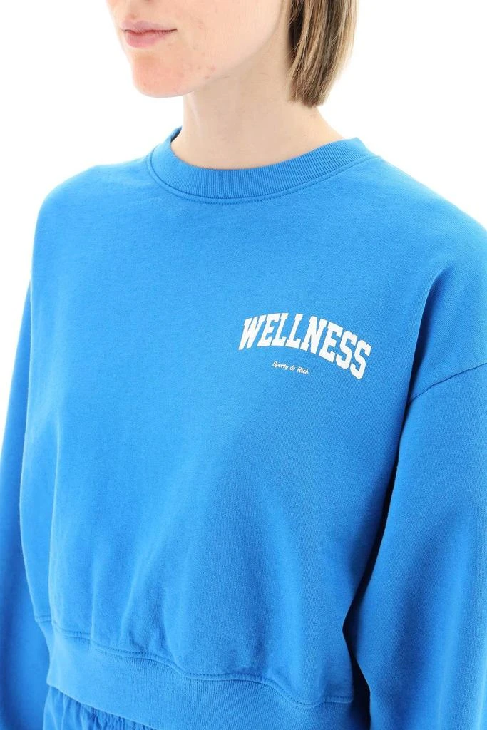 商品Sporty & Rich|WELLNESS IVY CROPPED SWEATSHIRT,价格¥425,第5张图片详细描述