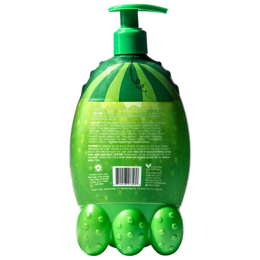 商品Raw Sugar|Kids 2-in-1 Shampoo & Conditioner Watermelon + Apple,价格¥51,第2张图片详细描述