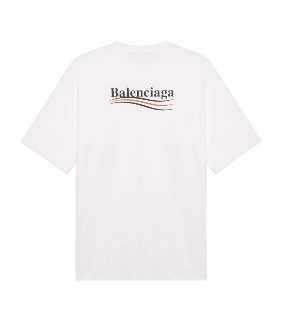 商品Balenciaga|Political Campaign T-Shirt,价格¥5906,第2张图片详细描述