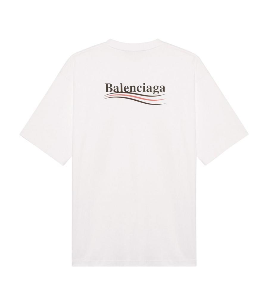 商品Balenciaga|Political Campaign T-Shirt,价格¥5310,第4张图片详细描述