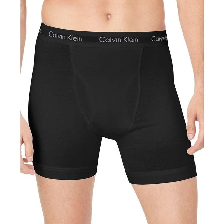 商品Calvin Klein|Calvin Klein Men's Cotton Stretch Boxer Briefs 3-Pack NU2666,价格¥231,第3张图片详细描述