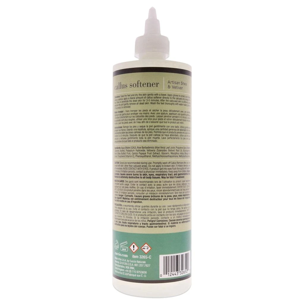 商品Cuccio Naturale|Callus Softener - Artisan Shea and Vetiver by Cuccio Naturale for Women - 16 oz Treatment,价格¥221,第2张图片详细描述