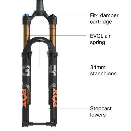 商品FOX Racing Shox|34 Float SC 29 FIT4 Factory Boost Fork,价格¥6650,第2张图片详细描述
