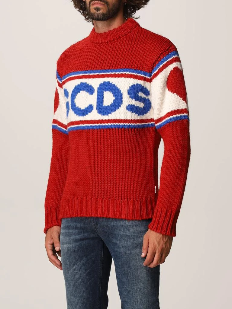 商品GCDS|Gcds ribbed sweater in alpaca wool blend,价格¥1868,第3张图片详细描述