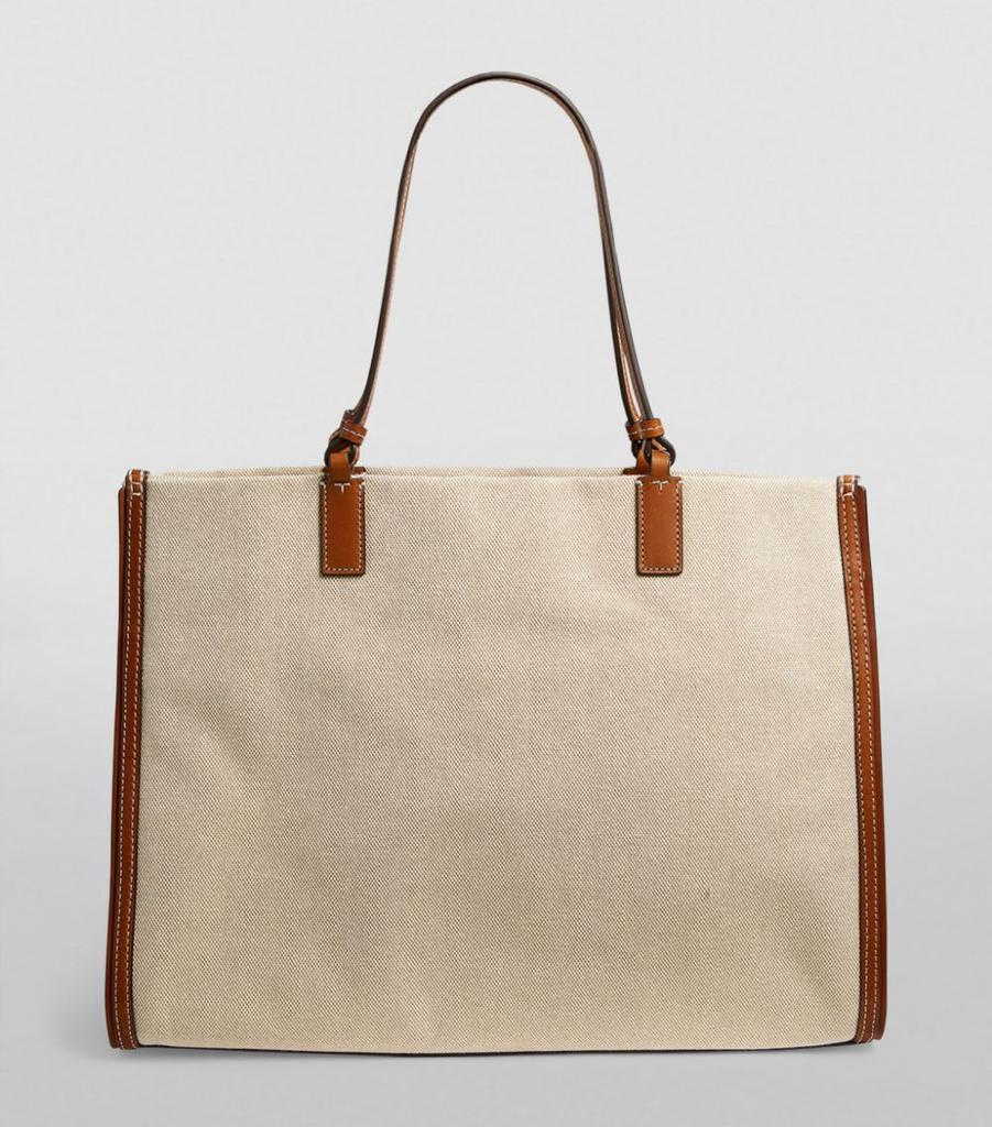 商品Tory Burch|Canvas Ella Tote Bag,价格¥4604,第6张图片详细描述