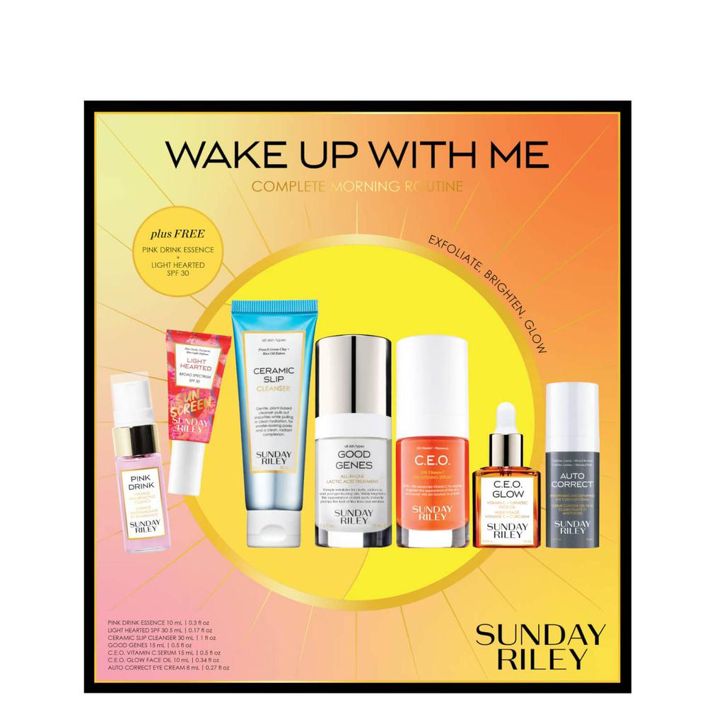 Sunday Riley Wake Up With Me Complete Morning Brightening Routine (Worth $178.00)商品第5张图片规格展示