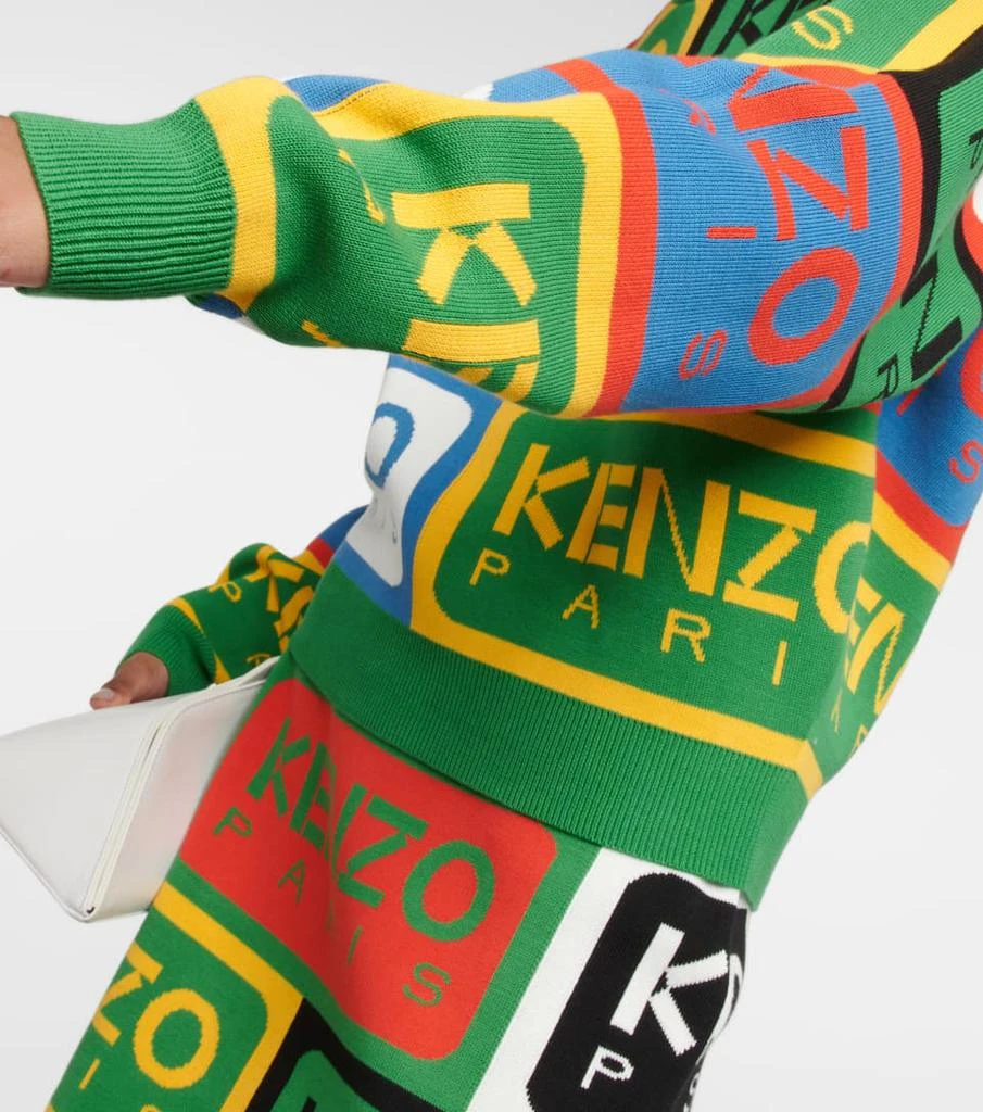 商品Kenzo|Logo cotton sweater,价格¥2640,第5张图片详细描述