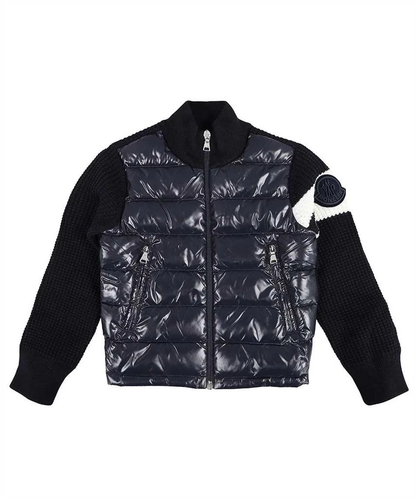 商品Moncler|Knit Jacket With Padded Panel,价格¥2867,第1张图片