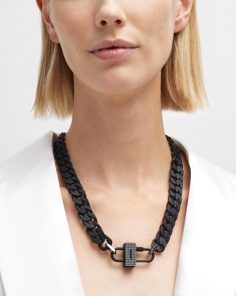 商品Givenchy|G-Chain Necklace with Crystals,价格¥13348,第4张图片详细描述