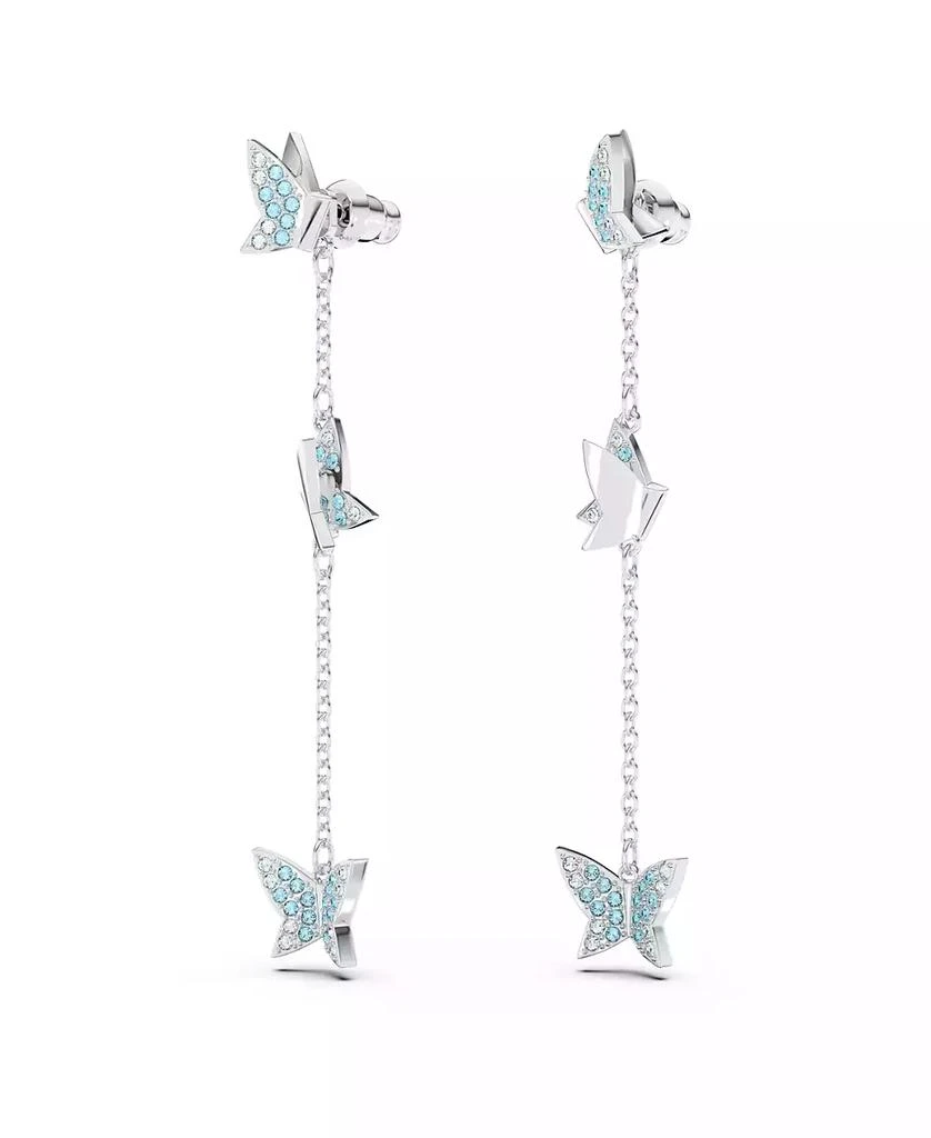 商品Swarovski|Crystal Butterfly Lilia Drop Earrings,价格¥643,第4张图片详细描述