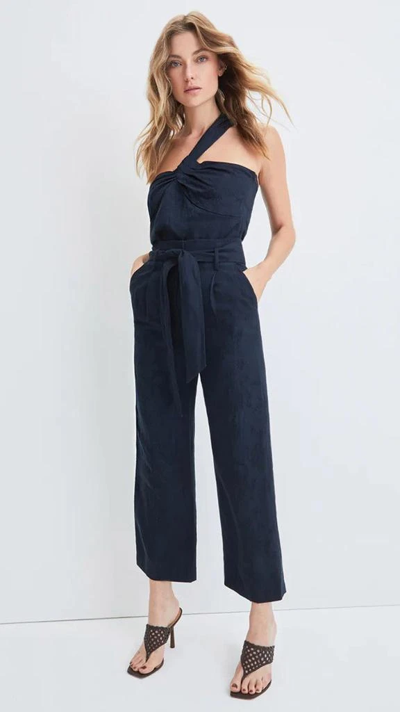 商品VERONICA BEARD|Veronica Beard Vitha Pant Ink,价格¥2133,第1张图片