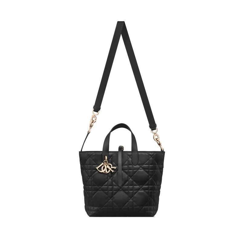 Dior 迪奥 Toujours系列女士黑色牛皮手提包 商品