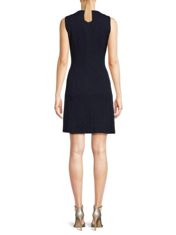 商品Tommy Hilfiger|Roundneck Sheath Mini Dress,价格¥304,第2张图片详细描述