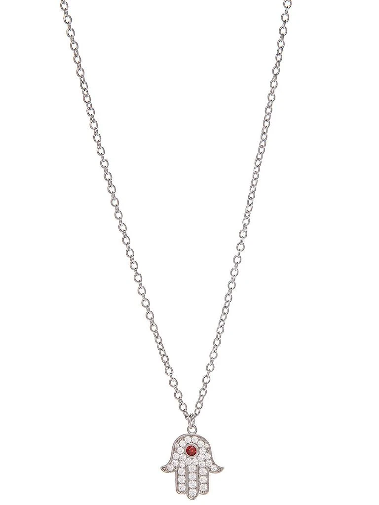 商品Rivka Friedman|Hamsa Crystal Center Necklace,价格¥378,第1张图片