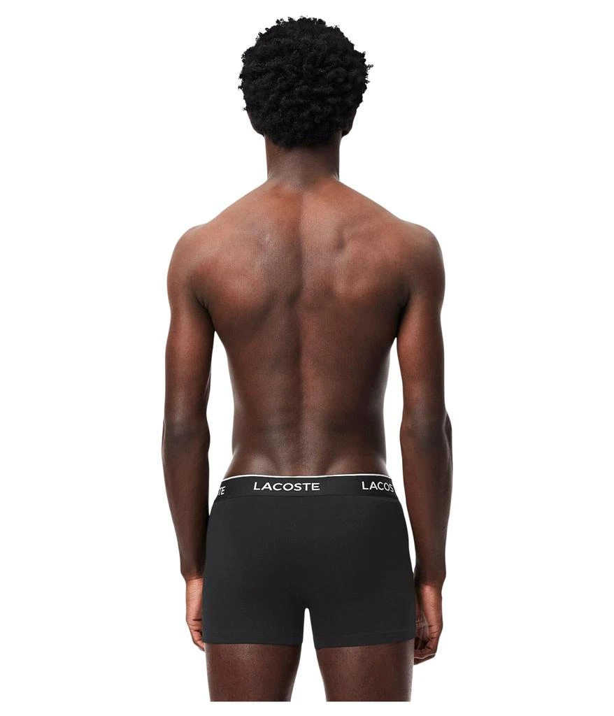 商品Lacoste|Cotton Stretch Essentials Trunks 3-pack,价格¥289,第3张图片详细描述