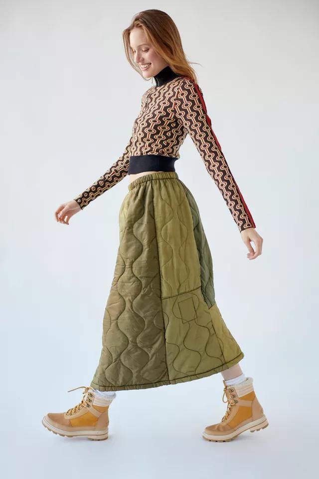 商品Urban Renewal|Urban Renewal Remade Surplus Quilted Skirt,价格¥1125,第4张图片详细描述